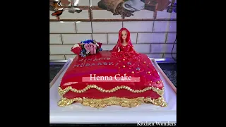 Xına Tortunun Bəzədilməsi | Henna Cake Decoration #shorts #keşfet #cake