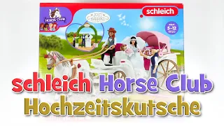 schleich Horse Club Hochzeitskutsche (42641) | UNBOXING