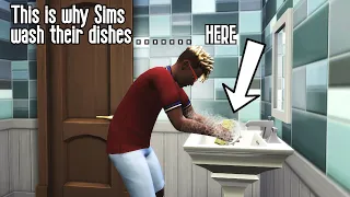 Why Sims do dishes in the bathroom sink and how to avoid it | The Sims 4