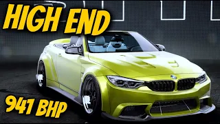 Need for Speed UNBOUND - High End BMW M4 Convertible 2018 Customization / 941 BHP / maximum Build