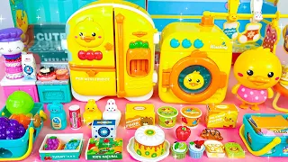 Satisfying with Unboxing Cute Kitchen Playset, Mini Refigerator & Laundry Set ASMR | Review Toys