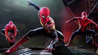 3人のスパイダーマンのコンビ | スパイダーマン: ノー・ウェイ・ホーム | 映画シーン