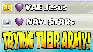 Using the Top Legends League Player's Army in Clash of Clans!