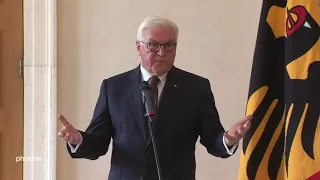 Frank-Walter Steinmeier zum Thema "Bedrohung von politisch Verantwortlichen" am 10.07.19