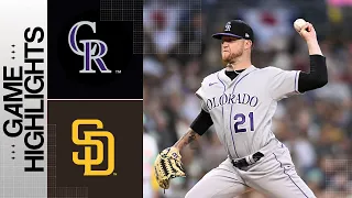 Rockies vs. Padres Game Highlights (3/31/23) | MLB Highlights