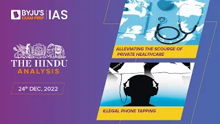 'The Hindu' Newspaper Analysis for 24 Dec 2022 | Current Affairs for Today | UPSC Prelims & IAS Prep