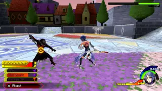 Kingdom Hearts Birth By Sleep: Vanitas vs Aqua Boss Fight (PS3 1080p)