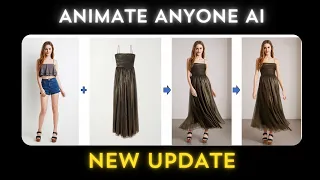 (NEW UPDATE) Outfit Anyone & Animate Anyone AI Unleashed I AI Outfit #animateanyoneai