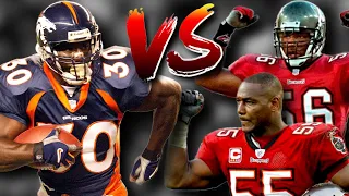 Terrell Davis vs Hardy Nickerson & Derrick Brooks (1996) | RB vs LB Matchup