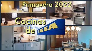 Cocinas IKEA(Primavera 2022)Recorrido por las cocinas de IKEA, Ideas de organización,decoración...