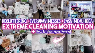 2022🌟EXTREME CLEAN WITH ME-WHOLE HOUSE CLEANING MOTIVATION-REAL LIFE MESSES +EASY CASSEROLE MEAL