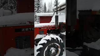 Zetor 7045 cold start -15°C