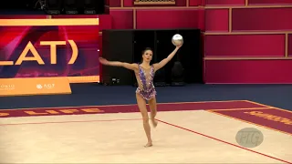 POLSTJANAJA Jelizaveta (LAT) - 2019 Rhythmic Worlds, Baku (AZE) - Qualifications Ball