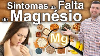 Sintomas De Falta De Magnésio - 10 Sinais Que Necessita Tomar o Magnésio e Benefícios Para a Saúde
