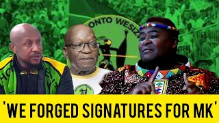 'We Forged Signatures For MK' - Lennox Ntsondo | Jacob Zuma | MK party | Elections | South Africa: