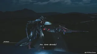 All Aranea Highwind Joining and Leaving Party Scenes│FINAL FANTASY XV (Console)