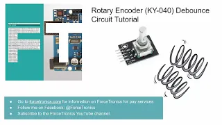 Rotary Encoder (KY-040) Debounce Circuit Tutorial