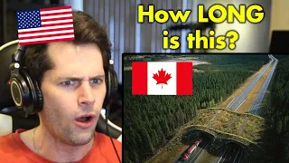 American Reacts to the Trans-Canada Highway