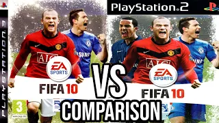 FIFA 10 PS3 Vs PS2