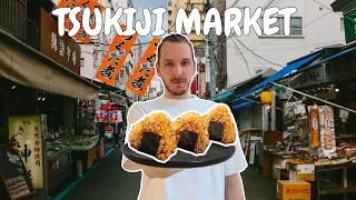 JAPANESE STREET FOOD TOUR | Tsukiji Market