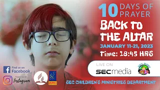 Children's 10 Days of Prayer - Day 1