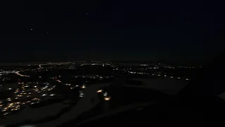 Evening Landing Into Oslo Lufthavn (ENGM) 32NX MSFS