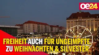 Freiheit auch für Ungeimpfte an Weihnachten und Silvester