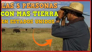 Top 5 - Los millonarios con mas tierra, ranchos y fincas en Estados unidos