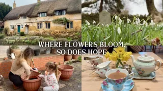 Slow Living in the Moody English Countryside: Days Of February, Waiting For Spring 🌸 Silent vlog UK