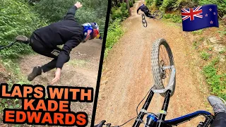 RIDING DOWNHILL IN NEW ZEALAND WITH KADE EDWARDS!!!