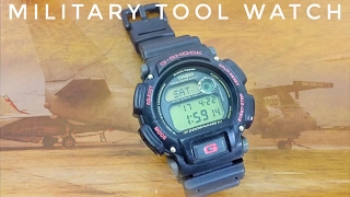 The CODENAME DW-8800 G-Shock watch | Casio 1443 module demonstration & watch set-up