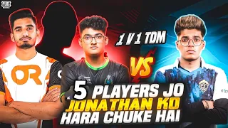 🤯JONATHAN GAMING TDM MATCH EXIT KARKE BHAG GYA😱#shorts#pubg#pubgmobile