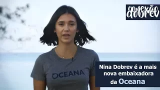 Nina Dobrev junta-se a Oceana para ajudar a salvar os tubarões