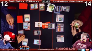 MTG Legacy: UW Miracles  - David Salus vs Grixis Control - Ryan Freeburger