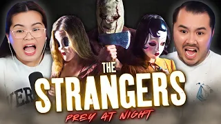 THE STRANGERS: PREY AT NIGHT (2018) MOVIE REACTION! First Time Watching | Bailee Madison | Horror