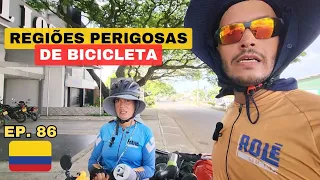 CRUZANDO REGIÕES PERIGOSAS da COLÔMBIA na VIAGEM de BICICLETA | Cicloviagem pela América do Sul