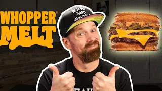 New Whopper Melt from Burger King