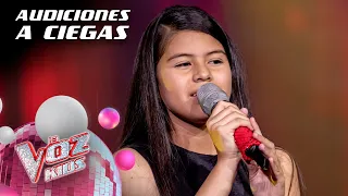 Danna Oñate canta ‘El Pastor’- Audiciones a ciegas | La Voz Kids Colombia 2024