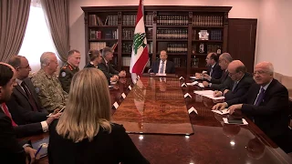 Head of UN Peacekeeping Jean Pierre Lacroix meets Lebanese Leaders and visits MTF