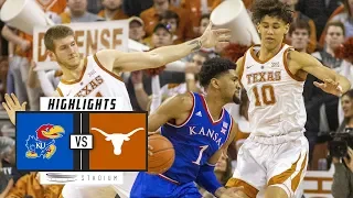 No. 11 Kansas vs. Texas Basketball Highlights (2018-19) | Stadium