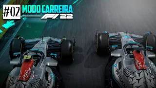 F1 2022 - MODO CARREIRA - GP DA ARÁBIA SAUDITA 50% - ALERTA DE BRIGA DENTRO DA EQUIPE! - EP 02