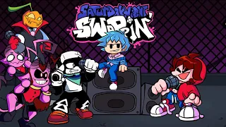 Saturday Night Swappin' FULL WEEKS - Friday Night Funkin' [NEW FNF MODS/HARD]