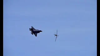 F-35A Demonstration Team performs at 2021 Reno Air Races