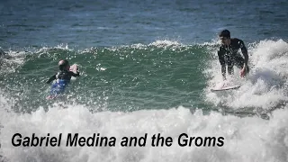 Gabriel Medina and the Groms