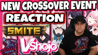 Darkgarza Reacts To The SMITE + Vshojo Crossover Event Trailer
