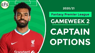 FPL GAMEWEEK 2: CAPTAIN OPTIONS | Fantasy Premier League 2020/21