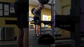 Back squat 290 x 11