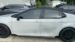 Toyota Camry TRD window tinted