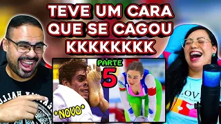 REACT FALA DE TUDO 🔴 Os Momentos mais Vergonhosos nos Esportes PARTE 5.