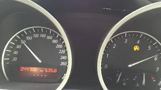 BMW Z4 2.5i E85 0-160 manual acceleration